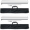 VEVOR Feather Flag Pole Kit, 2 Packs Swooper Flag Pole 12.7 ft, Sign Flag Poles for Business Advertising Flags Outdoor, with Ground Stakes and A Carrying Bag (Flag Not Included)