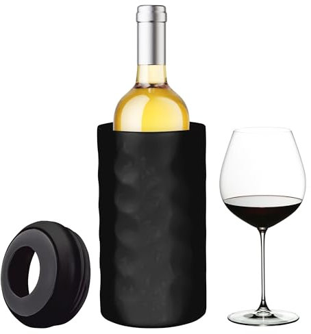 UMIEN Premium Wine Chiller - Double Walled, Vacuum Insulated Wine Cooler for 750ml Bottles