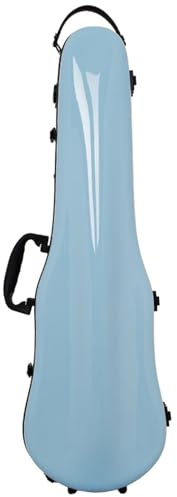Violinkoffer Rucksack Geigenkoffer Aus Polyester PC 3/4 4/4 Geigenkoffer 1,5 Kg(Sky blue)