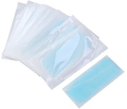 TOYZFRIENDY 10 pezzi Patch Rinfrescanti Anticongelamento per Fronte Raffreddante Rapido Denti Affaticamento e Adesione Forte e Uso Portatile