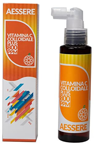 Vitamina C Colloidale Plus Spray, 800 PPM 100ml