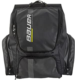 CCM Hockey Bauer Elite Wheel Backpack Bag, Black, Junior '21