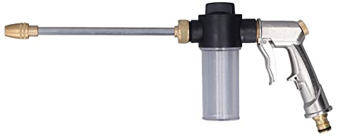 Auto Wasch Schaum Pistole, Verstellbares Verhältnis Hochdruck Reiniger Pistole, Auto Wäsche Seifens Prüh Gerät Fit für 1/2in Schlauch, Schaum Kanone Auto Wasch Satz