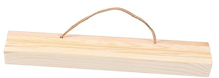 HOLIDYOYO Magnetischer Posteraufhänger Holz Posterrahmen Magnetischer Gemälderoller Für Bilder Und Drucke Zuhause Mit Lederseil