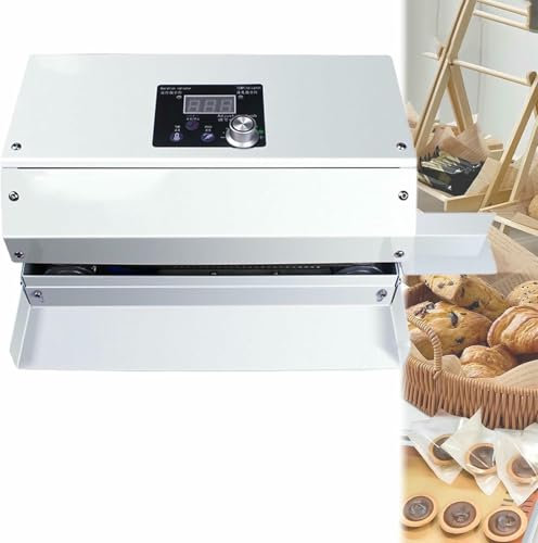 Macchina sigillatrice per sacchetti Sigillatrice a banda continua, Sigillatrice a banda orizzontale automatica, Macchina sigillatrice per sacchetti, per biscotti, piccoli negozi, cucina domestica