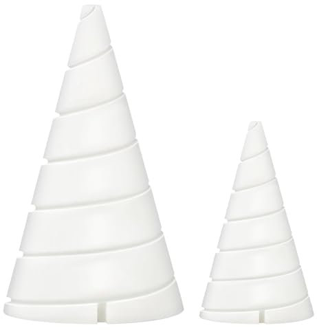 2 x bobine oscillatore/bobina multifunzionale, forma avvolgente da giardino, impianto elettrico Fibonacci per bobina, dispositivo in filo di rame, forma avvolgente, dispositivo per antenna in filo di