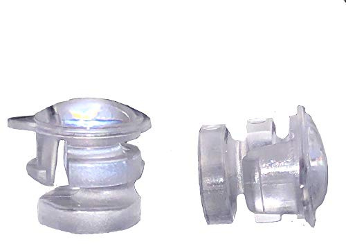Shoei Pinlockstifte, 6 mm, transparent, 2 Stück