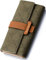 PAULO SERINI® Geldbörse Damen - Portemonnaie Damen 100% veganes Leder - Geldbeutel für Frauen groß mit 9 Kartenfächern Frauen - Women Wallet Olive Green - grün