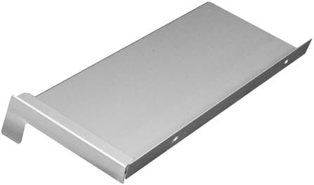 Aluminium Fensterbank silber EV1 195 mm (ohne Abschluss, 700 mm)