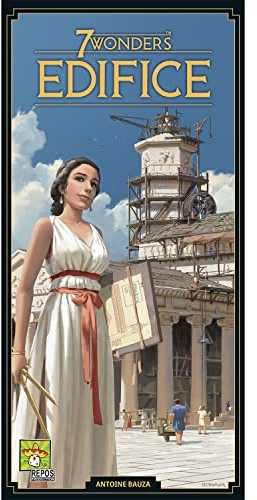 Repos 7 Wonders 2nd Edition: Edifice-Erweiterung, Brettspiel, ab 10 Jahren, 3–7 Spieler, 30 Minuten Spieldauer