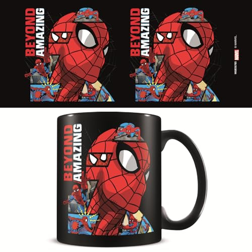 Pyramid International Beyond Amazing Marvel Spiderman Mug Black