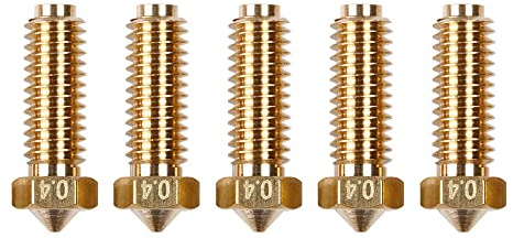 ANYCUBIC 3D Drucker Düsen Nozzle Set mit Kobra 2, Kobra 2 Neo, Kobra 2 Plus, Kobra 2 Pro, Kobra 2 Max(5 Stück)
