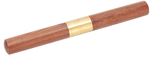 Couteau à thé Ensemble de Couteaux Puer en Acier Inoxydable avec Manche en Palissandre et Couvercle de sécurité Outils à thé Portables pour Gâteau Puerh