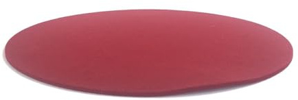 Untersetzer aus Filz, 5 mm dick, rund, D 35 bis D 50 cm, 20 Farben, Tisch Sideboard Regal Kommode Blumenvase Topf Teller Schüssel Pfanne (142 weinrot, D 40 cm)