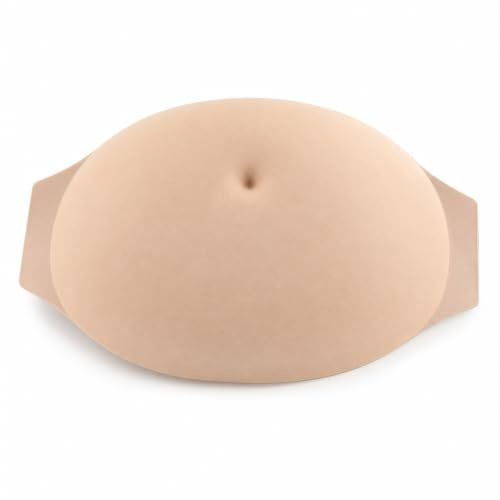 Elprico Faux Ventre Enceinte En Éponge À Mémoire, Faux Ventre De Femme Enceinte, Éponge Légère Et Respirante, Accessoires De Film, Accessoires De Série TV, Parodie De Grossesse (S)