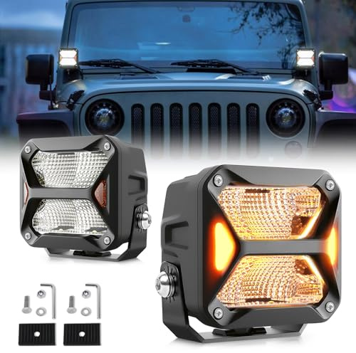 CO LIGHT 3 Zoll LED Zusatzscheinwerfer 48W Arbeitsscheinwerfer 12v 24V IP68 LED Scheinwerfer Für Motorräder, Auto, Traktoren, LKW, SUV, Boote