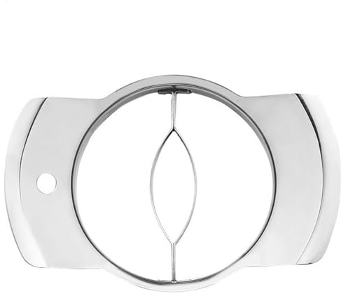 Taglierina per mango – Sdoppiatore per mango in acciaio inox con manici, affettatrice per mango, strumento da taglio per mango in acciaio inossidabile 304, strumento per rimuovere il nucleo del mango