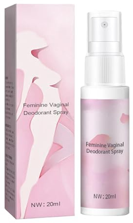 Spray femenino de 20 ml para mujeres | Tratamiento vaginal femenino | Habló para las mujeres olor | Reduce los olores y los hidratos de cuidado vaginal, rocía para piezas privadas, spray femenino