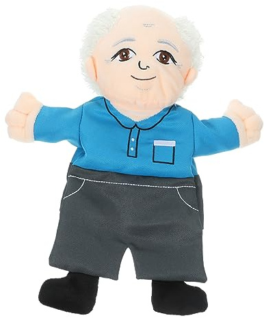 IMIKEYA Handspielpuppe für Junge Mädchen Erzählpuppe zum Geschichtenerzählen Kreatives Handspielzeug DIY-handpuppe Realistische Spielfigur Pädagogisches Handspielzeug Lebensechte Figuren