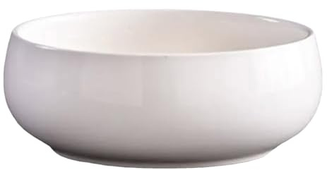 Blumentopf mit Untersetzer Bonsai-Schale, Blumentopf aus Keramik für drinnen,einzigartige glasierte Ästhetik, 1 Stück Kunststoff Blumenkübel in Eichenfass (White, 16. 5x6. 5cm)