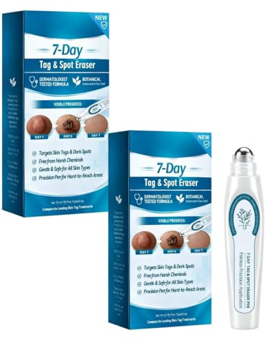 Stylo roll-on anti-excroissances cutanées et taches sombres
