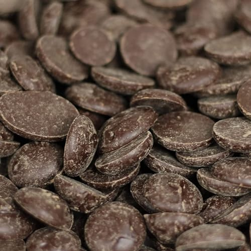 Sugar Free Chocolate Discs by Its Delish, 5 Lbs Bulk Bag | Dark Chocolate Meltables For Baking & Confectionery, Pastry Chefs, Chocolatiers, Home Bakers & Sweet Snacking | Non-Dairy, Vegan, Kosher Parve