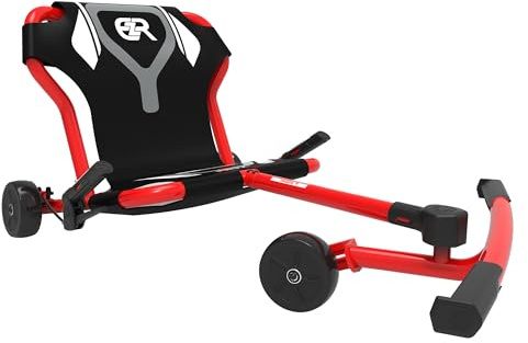 EzyRoller Nouveau Pro-X Jouet Porteur pour Enfants et Adultes - Rouge