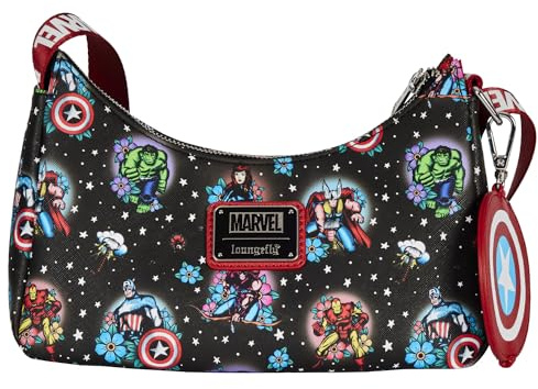 Loungefly Marvel by Avengers Tattoo Umhängetasche