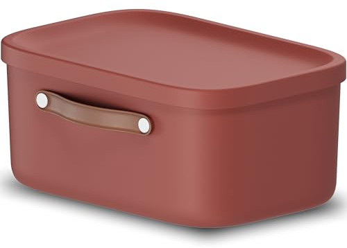 Rotho Maloja Scatola di stoccaggio 12 l, Plastica (PP riciclato), 12 (39.5 x 26.5 x 17.7 cm)