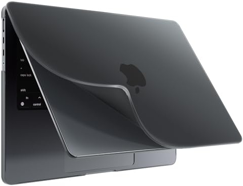 BlueSwan für MacBook Pro 16 Zoll Hülle M5 M4 M3 M2 M1 Flexibel Matt Schwarz | PP Materialien,Anti-Fingerabdruck,Bruchsichere Cover,Hülle Kompatibel mit Mac Book Pro 16,2 Pro/Max 2026-2021