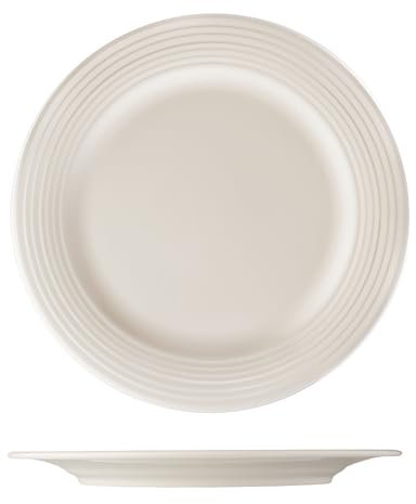B'GHEST (Set 6 uds) Forum Plato llano Ø27 cm. Porcelana Fine China