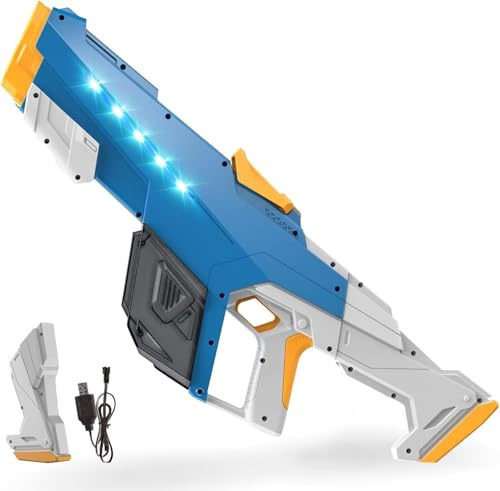 Wasserpistole Elektrisch,Elektrische Wasserpistole für Kinder Erwachsene,Wasserspritzpistole Spritzpistole Wasser,Combat Water Gun,Wasserspielzeug Erwachsene Kinder für Pool Party Strand im Freien