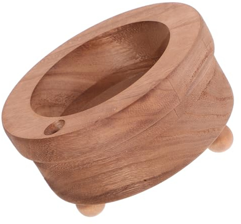 Portavasos de Madera de Cafe Estante de exhibición de Tazas de café Dispensador de Vasos para Fiestas portavasos estantes para Tazas Marrón