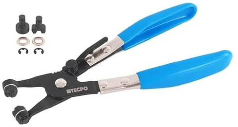 TECPO 300478 Schlauchklemmenzange Schlauchschellenzange Set Zangen Schlauchschelle Werkzeug