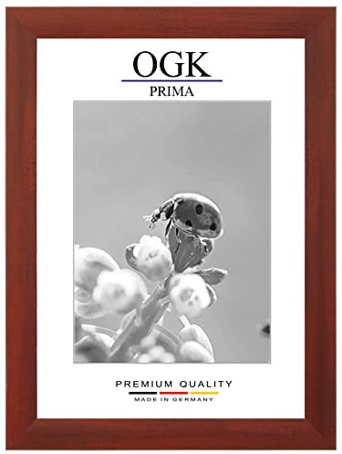 Online-GalleryKing Holz Bilderrahmen 33 x 98 cm in Rot gewischt | Foto | Poster | Puzzle | Galerie | Rahmen