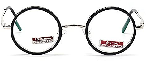 HonFitat Kcasa Retro Round Light Weight Vergrößerung Beste Lesebrille Ermüdung Entlasten Stärke - 3