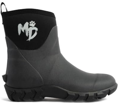 Mud Dogs RUTLAND SHORT Mens Womens Unisex Waterproof Dog Walking Neoprene Ankle Wellington Boots