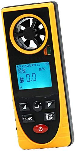 ZXM Digital Anemometer LCD Wind Speed Gauge Handheld Air Flow Velocity Measurement Thermometer Device