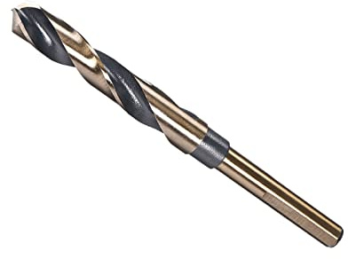 CoCud Gambo ridotto Torsione Trapano Punte 14mm Taglio Tagliente Titanio e Nitruro Rivestito Alta Velocità Acciaio 4341 per Acciaio Inossidabile Acciaio Foratrice Macchina