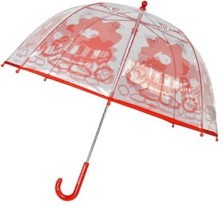 CYPBRANDS - Athletic Club - Paraguas, Burbuja, Paraguas para niños y niñas, Transparente, Producto Oficial