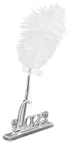 AUTSUPPL Metall-signierstift Für Hochzeit Mit Sockel Gästestift Party-signierstift Zum Hochzeitstag