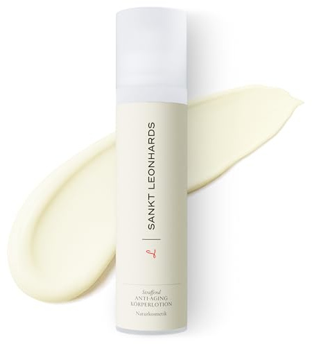 SANKT LEONHARDS - Straffende Anti-Aging Körperlotion - 200ml - fördert die Hautelastizität & Zellerneuerung - stärkt & schützt das Mikrobiom - mit Bio-Molke, Black BeeOme™, Macadamia, Vitamin E & Q10