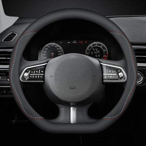 Rivestimento Protettivo Volante Coprivolante Per Auto Copertura Protettiva Per Volante Resistente All'usura Assorbente Del Sudore, Sicuro, Semplice Ed Elegante Decorazione Per Auto Copristerzo(D-type-