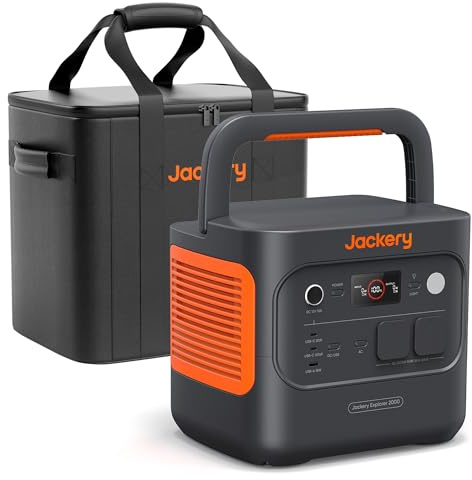 Jackery E2000 v2 tragbare Powerstation mit L Tragetasche