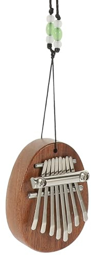 FRCOLOR Mini-daumenklavier mit Kompaktem Design Leicht zu Transportieren für Anfänger Geeignet Musikinstrument für Junge Mädchen und Erwachsene Zufälliger Stil