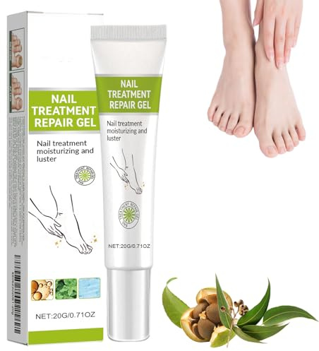 Instant Beauty Nail Repair Cream & Gel – Advanced Nail & Toenail Treatment for Yellow, Cracked, or Split – Strengthening, Hydrating & Restoring Formula