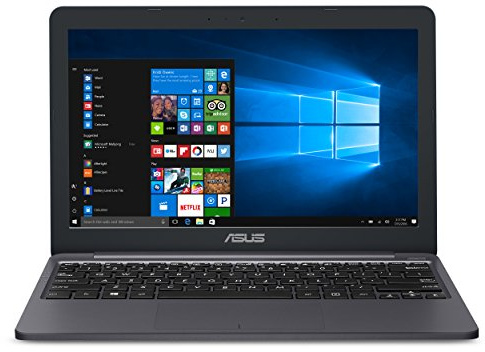 ASUS L203MA-DS04 VivoBook L203MA Laptop, 11.6” HD Display, Intel Celeron Dual Core CPU, 4GB RAM, 64GB Storage, USB-C, Windows 10 Home In S Mode, Up To 10 Hours Battery Life, One Year Of Microsoft 365