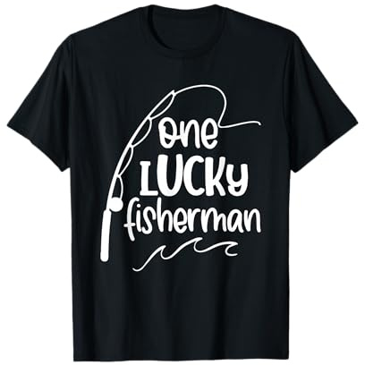 Best Catch of His Life One Lucky Fisherman Couple Matching T-Shirt