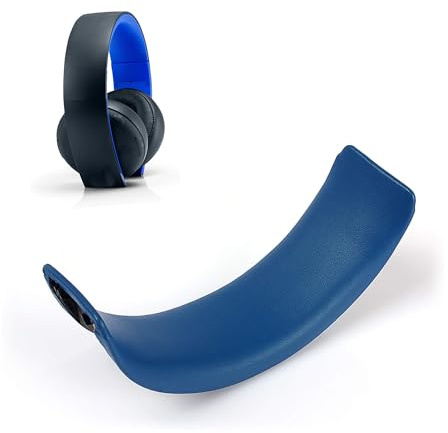 HTINDUSTRY Headband Replacement Compatible with Sony Gold Wireless Headphone PS3 PS4 7.1 Virtual Surround Sound CECHYA-0083 Headphones Headband with Comfortable Leather