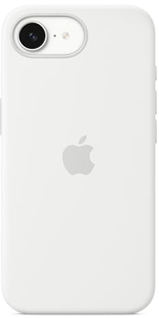 Apple Silikonskal till iPhone 16e – vit ​​​​​​​